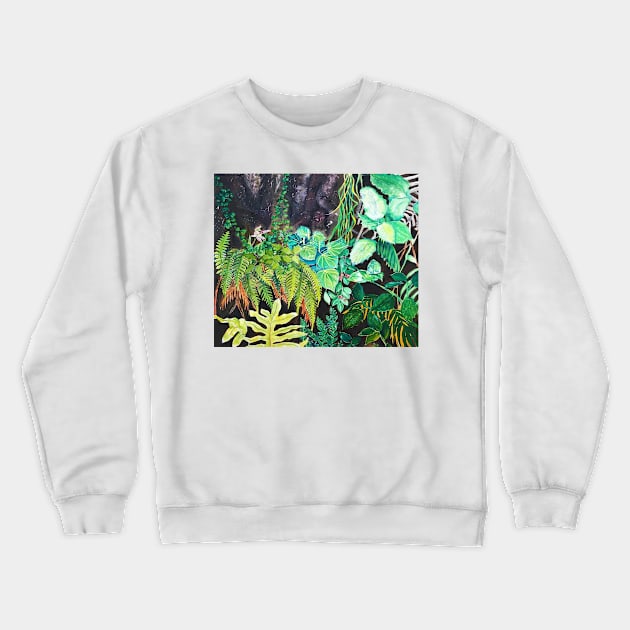 Vertical Garden Crewneck Sweatshirt by GeriJudd